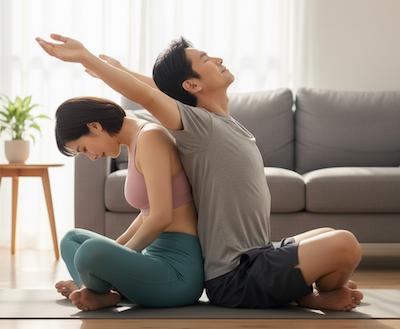 ピラティス夫婦