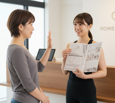 ピラティス勧誘